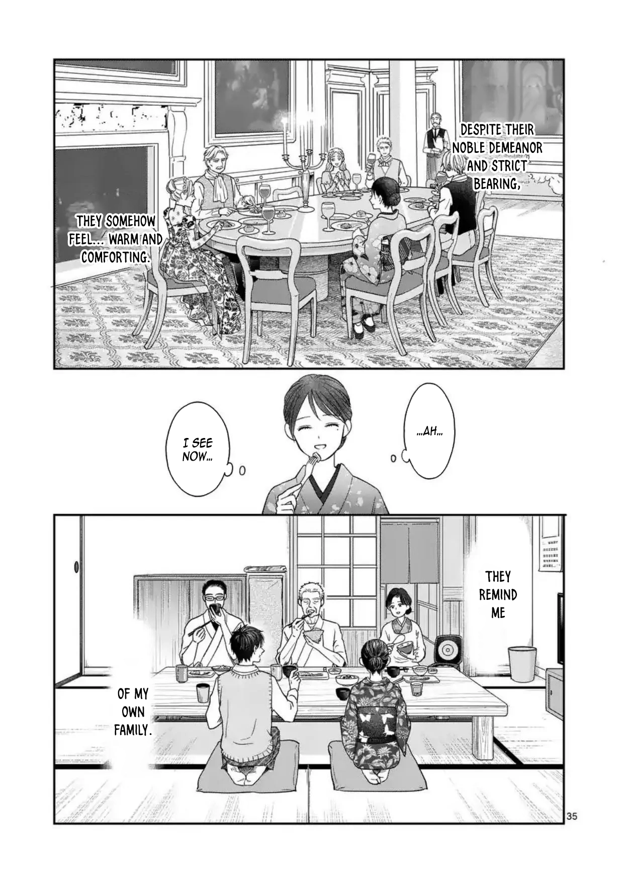 Got summoned to another world by accident, so I’ll just make Japanese sweets. Chapter 1 Page 35
